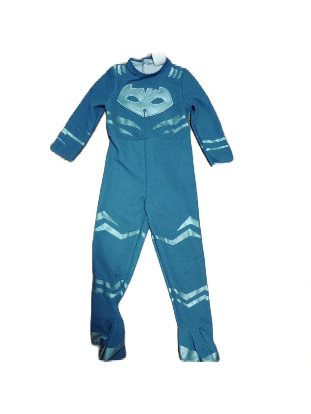 PJ Masks Cat Boy Costume 5-6T Halloween Blue 2 Piece Bodysuit Mask